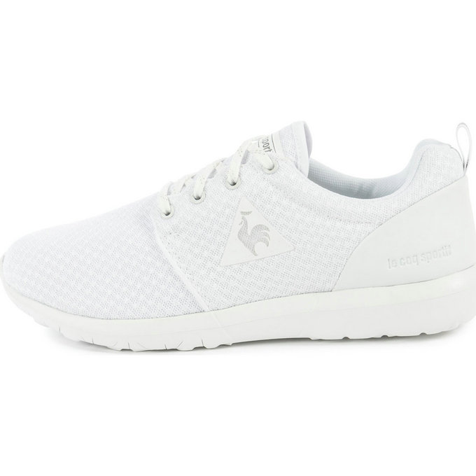 Le Coq Sportif Dynacomf Blanc - Chaussures Baskets Basses Femme